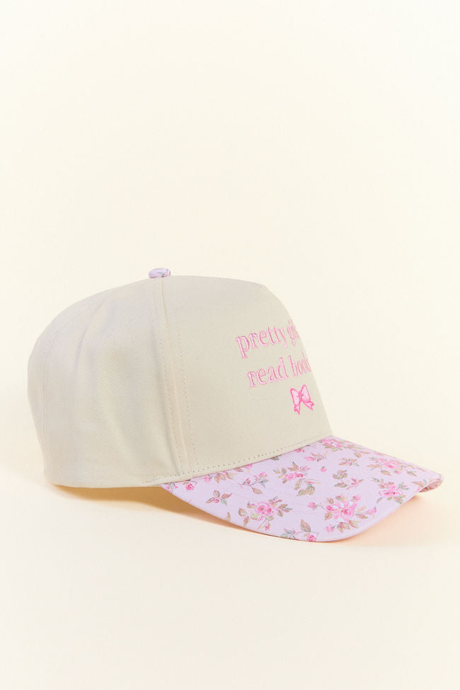 Pretty Girls Read Books Pink Trucker Hat